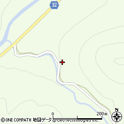 山口県美祢市美東町大田1268-2周辺の地図