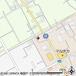 香川県丸亀市綾歌町栗熊東2-3周辺の地図