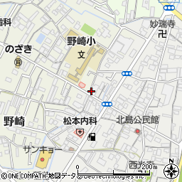 有限会社大陸薬局　野崎支店周辺の地図