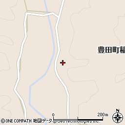 山口県下関市豊田町大字稲見426周辺の地図