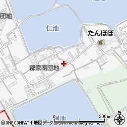 香川県丸亀市郡家町384周辺の地図