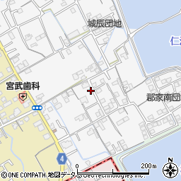 香川県丸亀市郡家町467-1周辺の地図