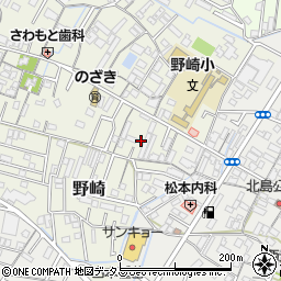 和歌山県和歌山市野崎105周辺の地図