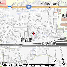 和歌山県和歌山市新在家85周辺の地図