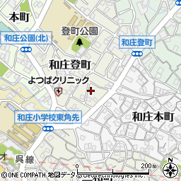 広島県呉市和庄登町17-4周辺の地図