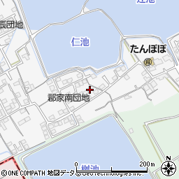 香川県丸亀市郡家町379周辺の地図