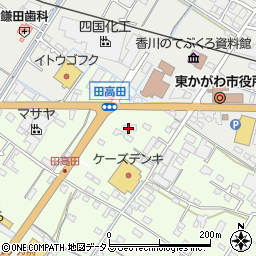 香川県東かがわ市白鳥93周辺の地図