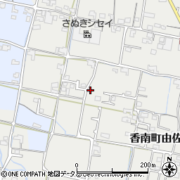 香川県高松市香南町由佐722-1周辺の地図