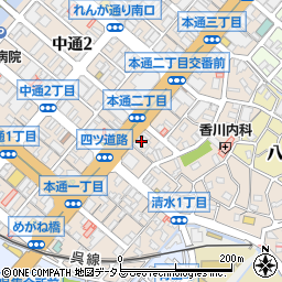 三井住友銀行呉 ＡＴＭ周辺の地図