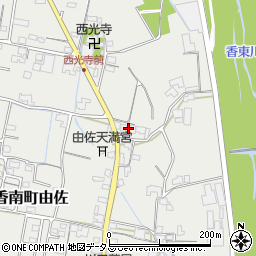 香川県高松市香南町由佐464周辺の地図