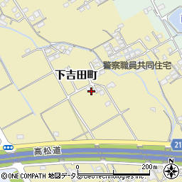 香川県善通寺市下吉田町693周辺の地図