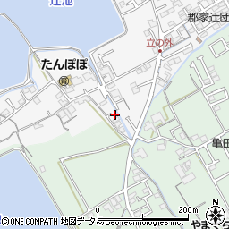 香川県丸亀市郡家町358-6周辺の地図