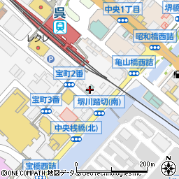 コンフォートホテル呉周辺の地図