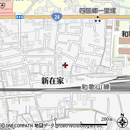 和歌山県和歌山市新在家85-10周辺の地図