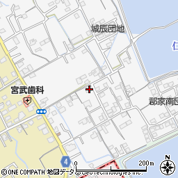 香川県丸亀市郡家町467-2周辺の地図