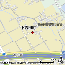 香川県善通寺市下吉田町695周辺の地図