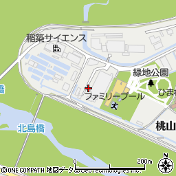 和歌山県紀の川市桃山町調月12周辺の地図