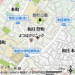 広島県呉市和庄登町13-16周辺の地図