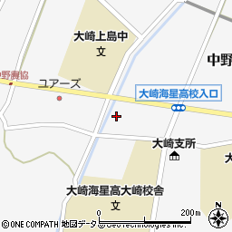 広島県豊田郡大崎上島町中野1898周辺の地図