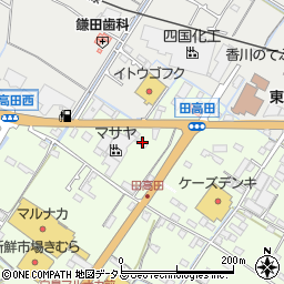 香川県東かがわ市白鳥113周辺の地図