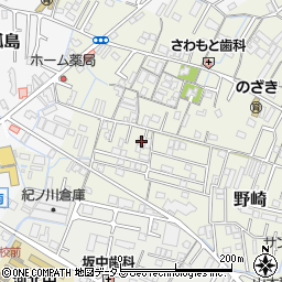 和歌山県和歌山市野崎52周辺の地図