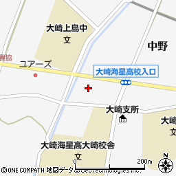 広島県豊田郡大崎上島町中野1891周辺の地図