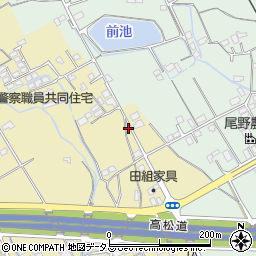 香川県善通寺市下吉田町593周辺の地図