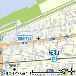 和歌山県和歌山市中之島2周辺の地図