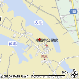 綾川町立南原児童館周辺の地図