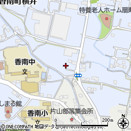 香川県高松市香南町横井731周辺の地図