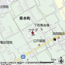 香川県丸亀市垂水町2998周辺の地図