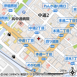 高田帽子店周辺の地図