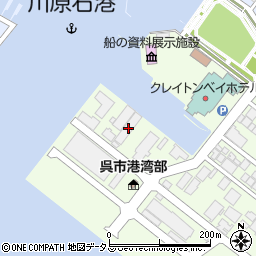 佐川急便株式会社　呉営業所周辺の地図