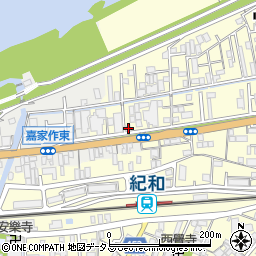 和歌山県和歌山市中之島929周辺の地図