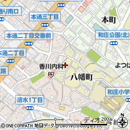 広島県呉市八幡町2周辺の地図