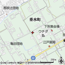 香川県丸亀市垂水町3006周辺の地図