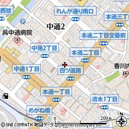 太陽生命保険株式会社　呉支社周辺の地図