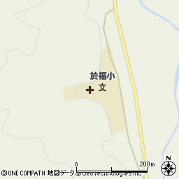 美祢市立於福小学校周辺の地図