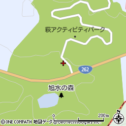萩アクティビティパークオートキャンプ場周辺の地図