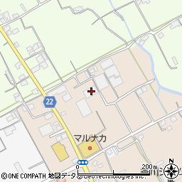 香川県丸亀市綾歌町栗熊東10周辺の地図