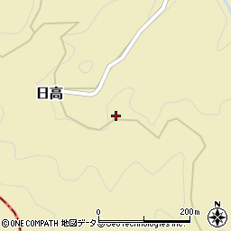 和歌山県伊都郡かつらぎ町日高245周辺の地図
