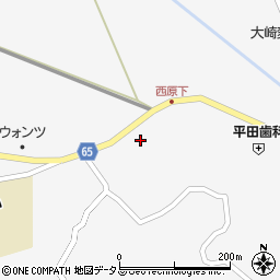 広島県豊田郡大崎上島町中野1764周辺の地図
