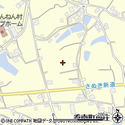 香川県高松市香南町西庄周辺の地図