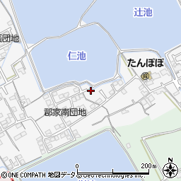 香川県丸亀市郡家町327-4周辺の地図