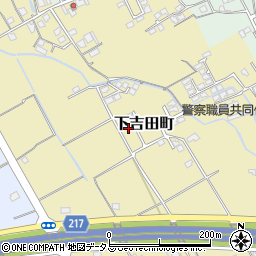 香川県善通寺市下吉田町728周辺の地図