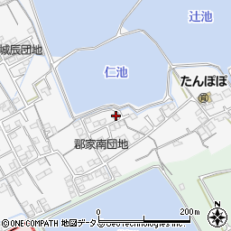 香川県丸亀市郡家町327-8周辺の地図