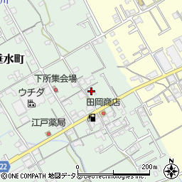 香川県丸亀市垂水町2965周辺の地図