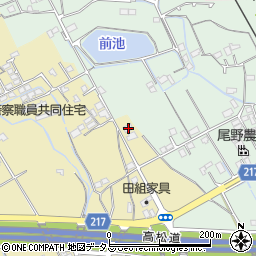 香川県善通寺市下吉田町595-3周辺の地図