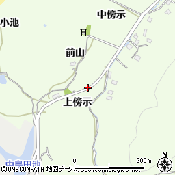 徳島県鳴門市瀬戸町大島田上傍示周辺の地図