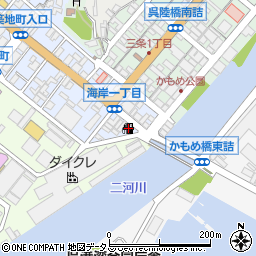 ＥＮＥＯＳかもめ橋ＳＳ周辺の地図